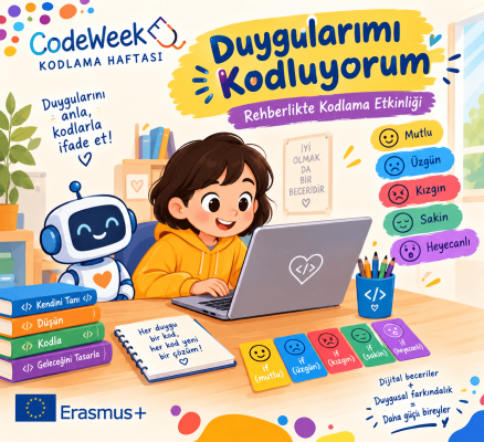 Duygularımı Kodluyorum: Rehberlikte Kodlama Etkinliği